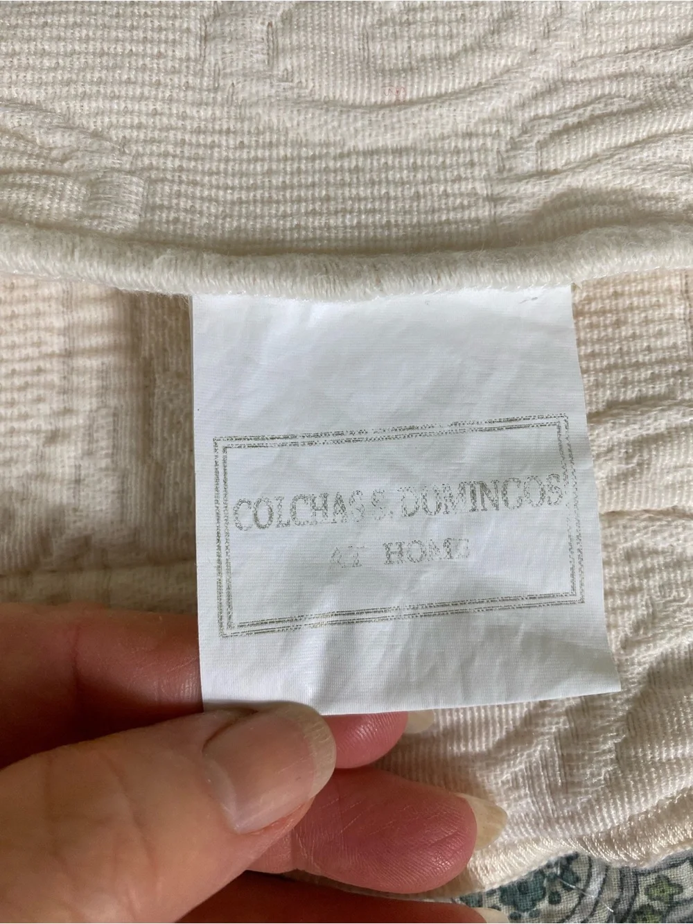 White Quilted Decorative Pillow Sham - Classic Textured Design King